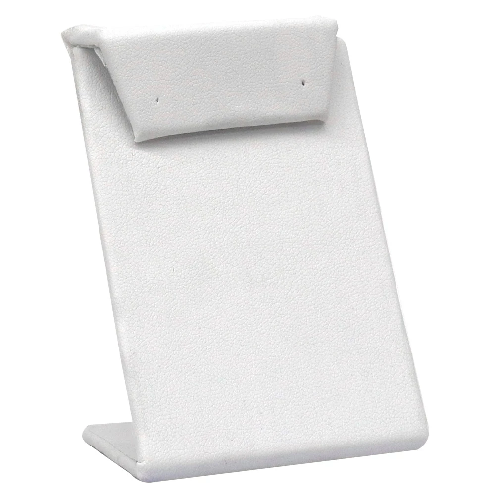 Beige Linen Jewelry Earring Display Stand